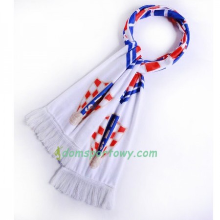 Chorwacja Mistrzostwa Świata 2018 Szalik Biały